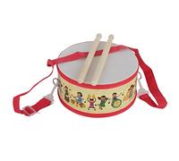 Fafeicy Catoon Pattern Childrenthell Drum, Dotato di una Spalla, Tamburo per Bambini, Mini Canti da Ballo per Bambini di Compleanno per Gioca Ai Giocattoli Musicali Giocattoli