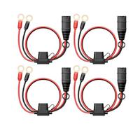 Fafeicy Cavo Caricabatteria 4 Pezzi | Cablaggio da 4 Pezzi Adatto per Supporto Caricabatterie NOCO per X-Connect GC002 M6 1/4 Pollici