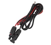 Fafeicy Cavo di Prolunga Solare 16 AWG, Guaina in Rame per Adattatore Maschio DC5521, Lunghezza 1,5 M per Sistemi di Energia Solare Ed Eolica