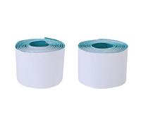 Fafeicy Cerniera per la Protezione della Polvere con Cerniera a Doppia Facciata a Doppia Parte della Cerniera di Polvere per Teli in Plastica Serra 2 Pezzi 7,3 Cm X 2,13 Metri Nylon (GREEN)