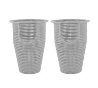 Fafeicy Cesto di Scambio per Setaccio in Piscina, Filtro della Pompa di Nuoto in Plastica 2 Pezzi Versatile per la Spa della Spa
