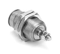 Fafeicy CJPB Cilindro Pneumatico Cilindro con Perno in Lega di Alluminio Alesaggio da 6 Mm a 15 Mm Ritorno a Molla a Singola Azione da 0,2 a 0,7 MPa per Dispositivi di Posizionamento Apparecchiature