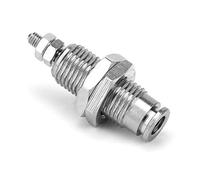 Fafeicy CJPB Cilindro Pneumatico Cilindro con Perno in Lega di Alluminio Alesaggio da 6 Mm a 15 Mm Ritorno a Molla a Singola Azione da 0,2 a 0,7 MPa per Dispositivi di Posizionamento Apparecchiature