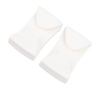 Fafeicy Clip per Occhiali da Sci 2 Pezzi, Morsetto per Casco da Sci, in Plastica ABS, Facile da Installare, Fissaggio per Occhiali da Sport Invernali per Sci e Snowboard (WHITE)