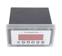 Fafeicy Contagiri Digitale a LED, Misuratore di velocità RPM Impostazioni dei Parametri per Motore Trasportatore del Tornio Sensore NPN 110-230 V CA