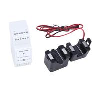 Fafeicy Contatore di Energia WiFi, Monitoraggio del Consumo Energetico Monofase con Analisi dei Dati in Tempo Reale, Controllo dell'app Mobile per il Monitoraggio dell'Energia Solare Domestica e