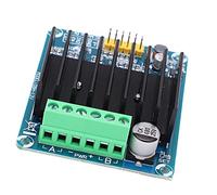 Fafeicy Controller di Trasmissione, Modulo di Controllo del Motore a Doppio Canale con Controllo Reversibile e velocità PWM per Motori DC 5V-12V, Controller MOSFET Drive per Auto