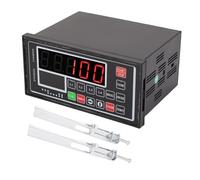 Fafeicy Controller Display per Pesatura Trasmettitore Indicatore di Dosaggio Controllo Intelligente con modalità Manuale/automatica 4 di Materiali 10 Formule Preimpostate per