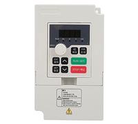 Fafeicy Convertitore di Frequenza Vettoriale, 0,75kW Ingresso CA Monofase | Regolazione automatica PID, protezione da sovratensione di accelerazione, cablaggio semplice, controllo della velocità del
