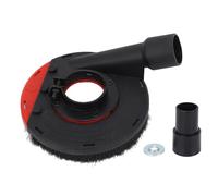 Fafeicy Coperchio di Copertura della Polvere di Smerigliatrice Angolare, Collettore di Polvere da 4 Pollici per Smerigliatrici Ad Angolo 100-115, per Macinare il Pavimento in (B-100H rosso)