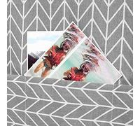 Fafeicy Copertura Antipolvere in Lino e Cotone, Elegante Protezione per Lavatrice e Asciugatrice per Frigorifero con Design Antirughe, Copertura per Apparecchio Multiuso per Domestica 55x130 Cm (55