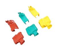 Fafeicy Copertura Isolante Fusibile 6 Pezzi Protezione Isolante Ad Alta Bassa Tensione per ABB 7.11.12, Gomma Siliconica Premium 10 KV 380 V Nominale per la Protezione del Trasformatore