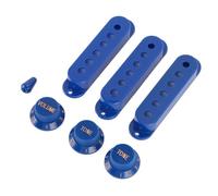 Fafeicy Copertura Pickup a Bobina Singola, Plastica ABS con Manopole del Volume del Tono e Punta dell'interruttore, Aggiornamento delle Parti di Chitarra Elettrica per Musicisti