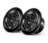 Fafeicy Copriventilatori Rotondi 150mm ABS, 2 Pezzi, Diffusore da