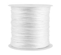 Fafeicy Cordoncino con Nodo Cinese, Materiale in Nylon, Corda per Maglieria Resistente, Lunghezza 100 M, Ideale per la Creazione di Gioielli e Decorazioni per la Casa