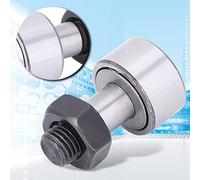 Fafeicy Cuscinetto a Rullini KR22, Cuscinetto a Camma con Perno, Acciaio Ad Alta Durezza per Robot Industriali, Macchine per la Lavorazione del Legno, Diametro Esterno 22 Mm, Diametro Interno 6 Mm,