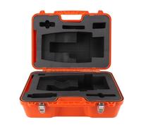 Fafeicy Custodia Trasporto per Stazione Totale, Resistente, in PP, con Doppia Chiusura, Leggero, per Riporre i Prismi, per Strumenti Topografici, 15,7 X 13 X 6,3 Pollici, per Uso Sul