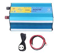 Fafeicy DC12V a AC Inverter 5V 2.1A Porta USB 800W 1600W Inverter Sinusoidale Puro Adattatore di Alimentazione per Auto Domestiche Camion Barca (spina Americana (Spina europea AC230V)