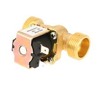 Fafeicy DC12V G3 / 4 Valvola di Solenoide Elettrica in Ottone per Sistemi di Irrigazione Dell'acqua