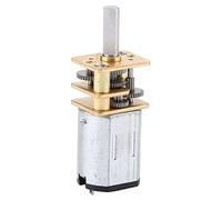 Fafeicy Design Professionale, Prestazioni di Lunga Durata, Motoriduttore Ad Ampio Intervallo di Tensione, Motoriduttore di velocità DC3V 6V 12V, Attrezzature per Macchinari Industriali con Metallo