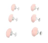 Fafeicy Distribuitori di Copertura del Piumone, Perni Decorativi Leggeri per Portabicchetto, Bliene a Forma di Fiori da 16 Pezzi per Tutte Le Dimensioni del Letto (ROSEO)