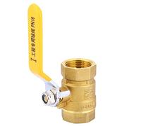 Fafeicy DN20 G3/4 Pollici di Sfera Filo Femminile in Ottone sulla Valvola Esterna per la Resistenza all'Acqua.