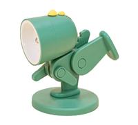 Fafeicy Dragon LED Night Light Cine Speping Lampada Ambientale per Arredamento per Camera da Letto con Bagliore Morbido e Design Portatile (Dinosauro Verde)