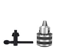 Fafeicy Drill di Tipo Chiave Chuck, 1/8-5/8 Pollici 3-16 Mm Fori Conici Conici Premium in Acciaio Inossidabile in Acciaio Anti-impatto Mascini di Serraggio a Prova di Usura con Tasto di