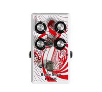 Fafeicy Elegante Fuzz Effect Guitar Effect Pedal Dettagli Passione per la Musica Strumento a Spago di Chitarra Elettrica Bianco