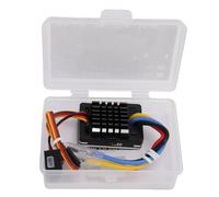 Fafeicy ESC Impermeabile con Regolatore di velocità Elettronico Spazzolato 80A con 3 modalità Operative per Auto RC, Barche e Carri Armati