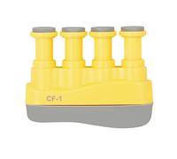 Fafeicy Esercitatore per Dita per Chitarra Allenatore per la Forza della Presa della Mano, Mini Allenatore per Dita Portatile per Polsi e Mani (YELLOW)