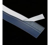 Fafeicy Finestra della Porta Strisce Siedel Adesivo di Tenuta in Gomma Silicone Facile Installare il Tappo e, 3,3 Piedi Trasparenti, Polvere di Polvere a Prova di Collisione Alto 25 Mm di Altezza