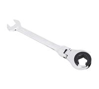 Fafeicy Flexs Testa Chiave a Cricchetto 19mm 72 Denti Strumento Girevole a 180 Gradi per Freni di Carburante Automobilistici e Attività di Riparazione della AC