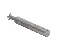 Fafeicy Fresa in Metallo Duro a 4 Taglienti, Fresa Rapida per Acciaio Inossidabile, Acciaio Al Carbonio, Ghisa con Design a Coda di Rondine, Gambo Universale, Installazione Semplice (60 gradi)