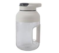 Fafeicy Frullatore Portatile 1500ml, Personal Blender per Smoothies con 10 Lame, Batteria Ricaricabile 3000mAh, Materiale PC per Alimenti, Manico Antigoccia per Casa Viaggi Sport (GRAY)
