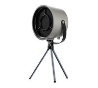 Fafeicy Gamma Portatile Cofano Ventola di Scarico Desktop Ventola USB a 3 velocità Regolabile con Filtro Lavabile Staccabile per il Petto di Cucine per Barbecue Interno (grigio scuro)