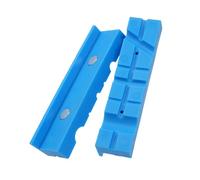 Fafeicy Ganasce Magnetiche per Morsa Ganasce Morbide Antiscivolo per Morsa con Design Multi-scanalatura per il Bloccaggio del Metallo per la Lavorazione del Legno