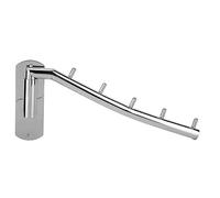 Fafeicy Gancio in Acciaio Inossidabile, Griglia per Appendiabiti a Parete con Barra da Asciugamano, Organizzatore del Gancio per Bagno 12x28x1.6 Cm per L'ingresso della Camera da Letto