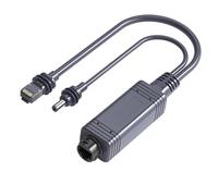 Fafeicy Gigabit PoE Splitter 100W for Security Cameras Phones | Isolation Design, Gigabit Ethernet Adapter, Active PoE, 100m Range