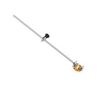 Fafeicy Guida a Rulli Circolari per Cannello da Taglio Al Strumento Bussola per Taglierina Al in Acciaio Inossidabile per Torce PT31 CUT40 CUT50D LGK40 PK1 Lunghezza 400 Mm Diametro