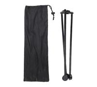 Fafeicy Guida da Pavimento per Stabilizzatore per Treppiede, Design Pieghevole Antiscivolo in Alluminio da 40 Cm per Rilievi e stabilità della Stazione Totale