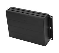Fafeicy Guscio in Alluminio GPS, Elegante Scatola di Copertura in Lega Nera Opaca per Progetti Elettronici, Struttura di Tipo Diviso Ad Alta Durezza 45x122x160 Mm, Custodia per Dissipazione del