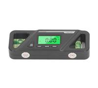 Fafeicy Indicatore di Livello Digitale Inclinometro Goniometro LCD Retroilluminato Magnetico con Blocco della Misurazione Assoluta Relativa per la Lavorazione del Legno e la Casa