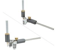 Fafeicy Indicatore di Marcatura, Calibro di Tracciamento del Legno 2 in 1 Indicatore di Marcatura di Precisione Regolabile Strumento Di Marcatura Multifunzione