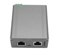 Fafeicy Iniettore PoE Gigabit, Ingresso DC12V-51V, Alimentatore 150 W, Adattatore Ethernet Plug and Play per Antenna Satellitare Standard Gen3