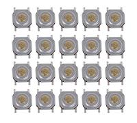 Fafeicy Interruttore a Pulsante Tattile da 200 Pezzi, Ottone 4x4x1,5 Mm SMD Light Touch per Giocattoli e Strumenti Digitali