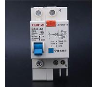 Fafeicy Interruttore Automatico di Corrente di Tipo C da 60 A, 230 V-400 V per Imprese Industriali di Costruzioni di Box/Cover Residenziali, Interruttore di Corrente Residua, Utilizzato per