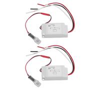 Fafeicy Interruttore del Sensore di Controllo della Luce, Controllo del Crepuscolo Automatico All'alba per il Controllo della Luce per LED, Fluorescente e Altro, Resistente Alle Intemperie (DC24V)