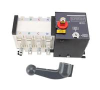 Fafeicy Interruttore di Trasferimento di Potenza 4P Interruttore di Conversione Automatica a Doppia Potenza 63A per la Gestione Energetica Dell'ufficio Domestico