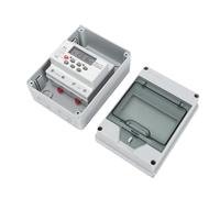 Fafeicy Interruttore Orario Digitale Programmabile 30A, Orologio Timer Trifase 24 Ore Settimanali per Controllo Motore Pompa Apparecchiature, Montaggio su Guida DIN